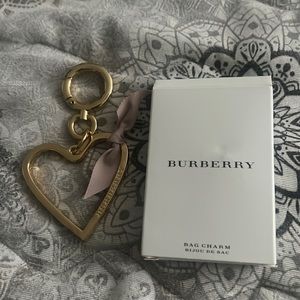 Burberry bag charm